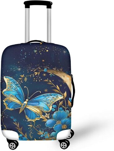 Flower 3D Printed Travel Luggage Cover Baggage Suitcase Protector Fit 26-29 Inch Luggage in Kuwait