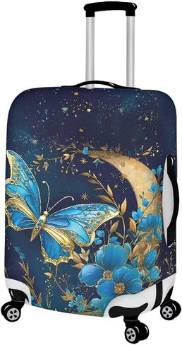 Flower 3D Printed Travel Luggage Cover Baggage Suitcase Protector Fit 26-29 Inch Luggage in Kuwait