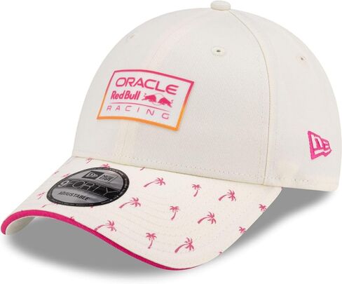 New Era New Red Bull Racing F1 Era 9Forty 2024 إصدار خاص Miami GP Team Hat بيج، 7 3/8 in Saudi Arabia