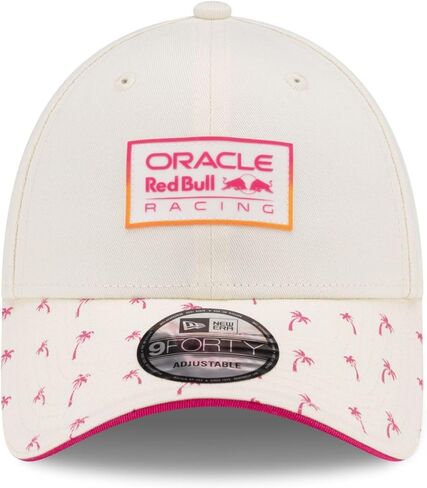 New Era New Red Bull Racing F1 Era 9Forty 2024 إصدار خاص Miami GP Team Hat بيج، 7 3/8 in Saudi Arabia