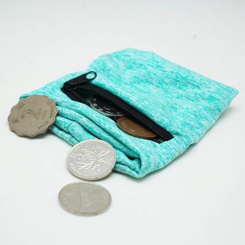 boshiho Unisex Zippered Wristband Pouch Runner’s Wrist Pocket Reversible Wrist Wallet in Kuwait