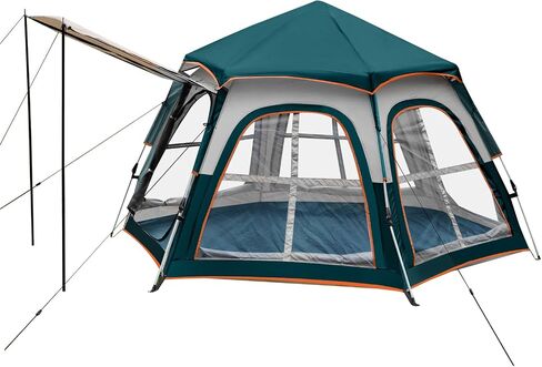 Camping Tent,Instant Tent,Camping Tent for 4-5 Person,Easy Set Up Tent,Waterproof Windproof Backpacking Tent in Saudi Arabia