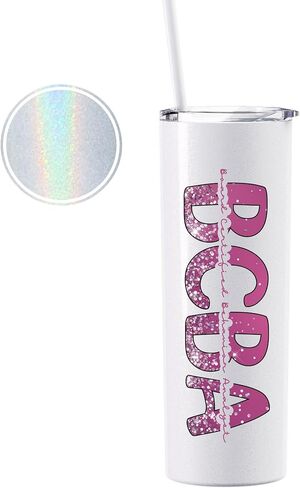 هدايا BCBA لاجتياز امتحان المجلس، هدايا للطلاب للنساء، محلل سلوك معتمد، زجاجة مياه للسفر مع غطاء من القش 0356 in Kuwait