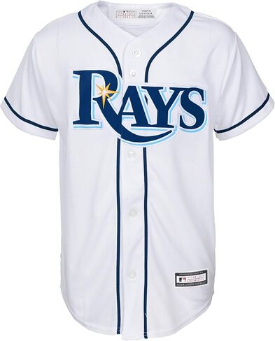 Yandy Diaz Tampa Bay Rays MLB Kids Youth 8-20 White Home Player Jersey in Saudi Arabia