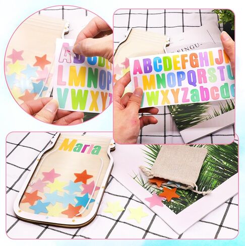 Star Reward Jar for Whiteboard Bulletin Board Decor Potty Training Reward Positive Behavior Chart for Kids Toddlers for Classroom Home Behavior Management Motivator Tool Supplies in Kuwait