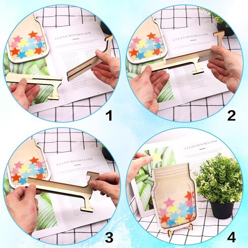 Star Reward Jar for Whiteboard Bulletin Board Decor Potty Training Reward Positive Behavior Chart for Kids Toddlers for Classroom Home Behavior Management Motivator Tool Supplies in Kuwait