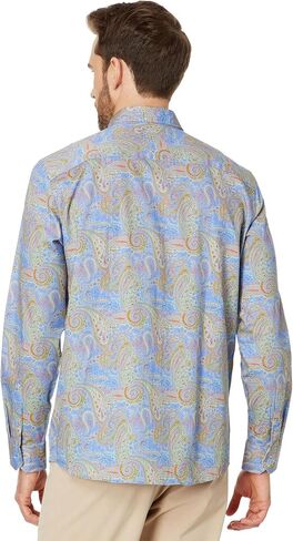 Johnston & Murphy Men's Printed Cotton Shirt in Saudi Arabia