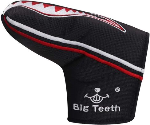 Big Teeth Golf Club Covers Set Shark Attack Golf Head Covers Driver Headcover, 460cc Golf Driver Head Covers,3 Wood Headcover, Hybrid Headcovers with Number Tag for All Brands Blue Color in Kuwait