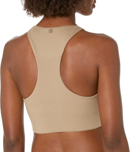 Sage Collective Women's Moisture Wicking Racerback Wirefree Stretch Front Zipper Padded Athletic Yoga Sports Bra in Saudi Arabia