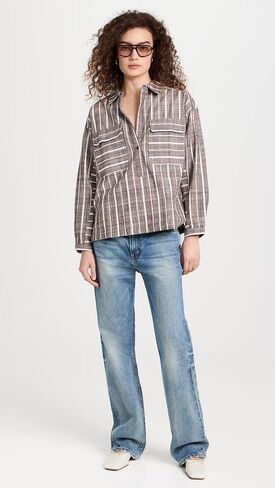 Women's Kava Button Up Popover in Saudi Arabia