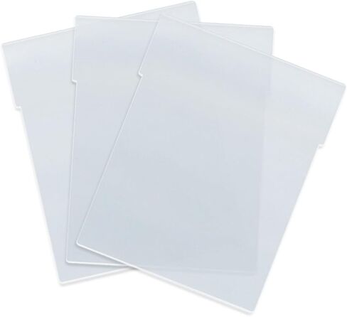 BCW Clear Card Partitions - 12 Pack | Compatible with Card Bins & 6 Drawer Catalog | Trading Card Storage & Organization | Durable Divider System for Card Protection | Card Bin Partitions Dividers in Saudi Arabia