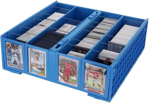 BCW Clear Card Partitions - 12 Pack | Compatible with Card Bins & 6 Drawer Catalog | Trading Card Storage & Organization | Durable Divider System for Card Protection | Card Bin Partitions Dividers in Saudi Arabia