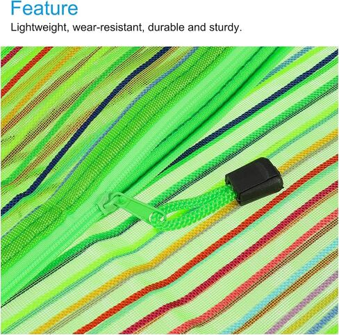 MECCANIXITY Mesh Zipper Pouches, A4 Colorful Pencil Case Document File Bags Storage Organizer for Office Supply Travel Accessory, Purple Pack of 6 in Saudi Arabia