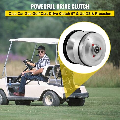 VEVOR Club Car Gas Golf Cart Primary Drive Clutch, DS & Precedent Front Clutch, Dry Centrifugal Clutch, Compatible with U5000 RPM 5700 Nivel Metal CP0020 5700(1997-2015) in Saudi Arabia