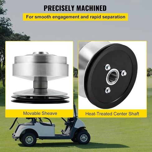 VEVOR Club Car Gas Golf Cart Primary Drive Clutch, DS & Precedent Front Clutch, Dry Centrifugal Clutch, Compatible with U5000 RPM 5700 Nivel Metal CP0020 5700(1997-2015) in Saudi Arabia