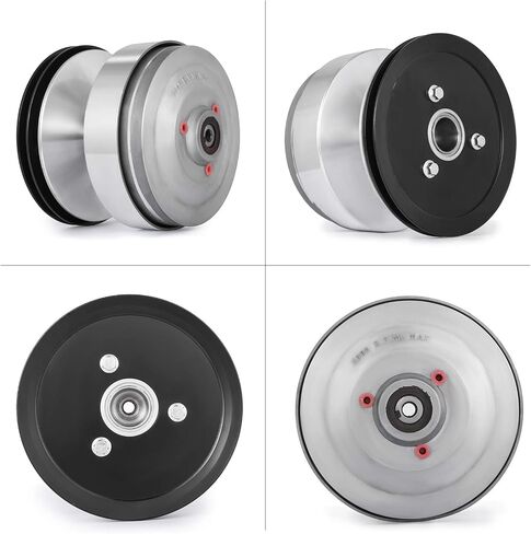 VEVOR Club Car Gas Golf Cart Primary Drive Clutch, DS & Precedent Front Clutch, Dry Centrifugal Clutch, Compatible with U5000 RPM 5700 Nivel Metal CP0020 5700(1997-2015) in Saudi Arabia