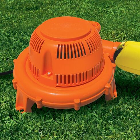 حديقة بانزاي المائية القابلة للنفخ - حمام سباحة ضخم للأطفال (طوله 14 بوصة وارتفاعه 8 بوصات) مع موجة رش مدمجة وحلقة - بحيرة مائية شديدة التحمل في الهواء الطلق - متضمنة منفاخ - يتم نفخها في دقائق in Kuwait