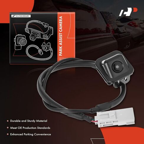 كاميرا A-Premium Park Assist للرؤية الخلفية وكاميرا خلفية احتياطية متوافقة مع موديلات مختارة من كاديلاك - 2013 2014 2015 XTS in Saudi Arabia