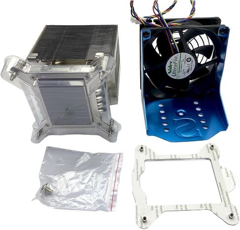 BestParts New Heatsink Cooling Fan Compatible with Supermicro 4U X9 Server Xeon LGA2011 SNK-P0051AP4 in Saudi Arabia