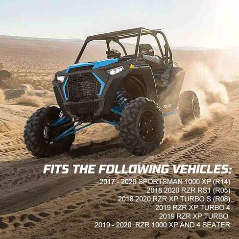 BUNKER INDUST UTV المصابيح الخلفية المركزية OEM استبدال مصباح الذيل متوافق مع Polaris RZR XP 1000 Turbo Sportsman 1000 XP 2019 2020 2021 2022 2023 الملحقات (أحمر، استبدال #2413431) in Kuwait