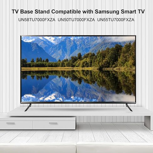 TV Legs Replacement for Samsung Smart TV Legs,TV Base Stand Legs Compatible with Samsung UN55TU8000FXZA UN55CU7000 UN55TU8200FXZA UN55TU8300FXZA LH55BETHLGFXGO Model in Kuwait