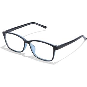 Natural Crystal Stone Lenses Reading Glasses with Clear Real Glass Lenses Blue Light Blocking & UV Protection IF5189
