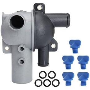 863631T1 Water Distribution Housing Assy Distributor with Drain Plug for Mercury for Mercruiser for Quicksilver Alpha Bravo 4.3 5.0 5.7 6.2 262 305 350 377 CID 383 V6 V8 Replace 863802T2 863444T2