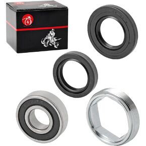 Steering Stem Bearing Seal Holder Nut For Yamaha Banshee Big Bear Kodiak Warrior Wolverine 350 400 450 Grizzly 350 400 450 550 600 660 Raptor 350 660R 700 700R YFZ450 R X V W 2GU-23872-00-00