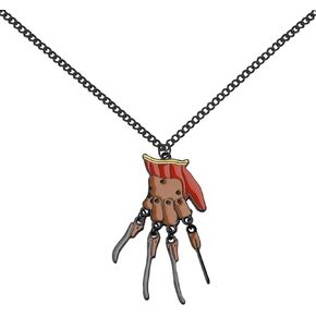 KEYCHIN Freddy Krueger Claw Necklace Freedy Fans Gifts Freedy Killer Jewelry Freddy Claw Merchandise