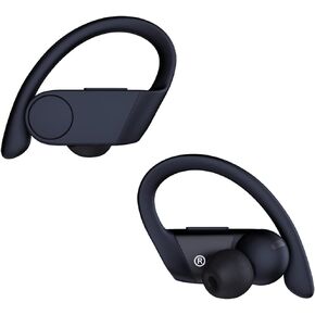 bProtect | EarProtect Protection Sticker for Powerbeats Pro | Harm Blocker & 5G Shield Reduction | Fits Charging Case | Tested in FCC Certified Lab | Black | 1 Pair