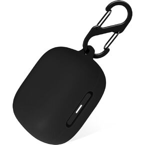 Geiomoo Silicone Case for Anker Soundcore C30i, Protective Cover with Carabiner (Luminous Green)