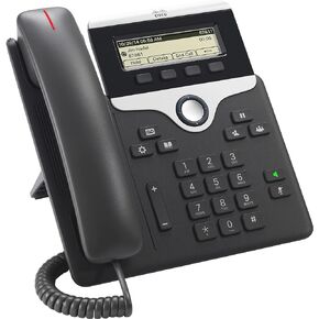 هاتف Cisco 7811 IP - سلكي - قابل للتثبيت على الحائط، سطح المكتب - فحمي