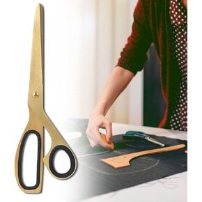 Gold and Black Lightweight Scissors, Golden Scissors, Beautiful for Office Home
