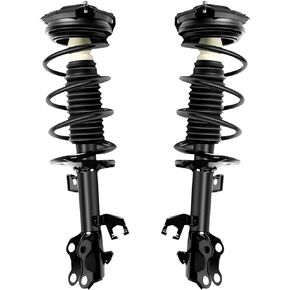 Front Complete Struts Coil Springs and Shock Absorbers Compatible for 2007 2008 2009 2010 2011 2012 for Nissan Versa, Set of 2 Shock & Struts Replace 172352 17235