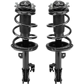 Front Strut Shock Assembly w/Coil Spring for Toyota Highlander 3.3L V6 AWD 2004-2007, Replace 272211 272212, Left & Right, 2PCS
