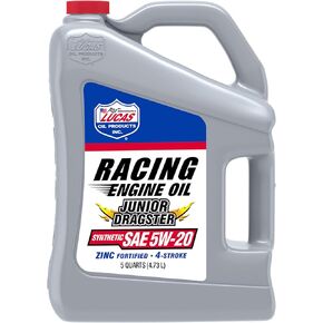 Lucas Oil Jr. Dragster/Karting Oil SAE 5W-20/3x1/5 Quart