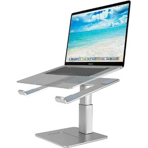 Premium Aluminium High Angle Lapdesk - Ergonomic Laptop Stand