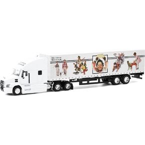 Greenlight 30194 2019 Mack Anthem 18 Wheeler Tractor-Trailer - Norman Rockwell (Hobby Exclusive) 1/64 Scale