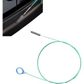 Pack-1 Car Sunroof Drain Cleaning Tool, Waterproof Durable PP Vehicle Cleaning Brush Replacement, Rotary Use, Universal 9.84Ft Automotive Pipe Dredge Accessories (Multicolored)