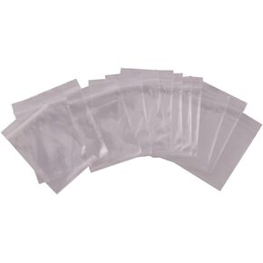 Seismic Audio Speakers 1.5 Inch x 2 Inch Clear Reclosable Poly Bags - 2 MIL Polyethylene Ziplock Bag, Pack of 100