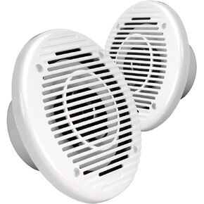 Magnadyne WR85W RV، قارب، مكبر صوت ثنائي الاتجاه مقاوم للماء 6-1/2 بوصة | أبيض (يُباع كزوج) in Kuwait