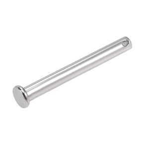 Clevis Pins (8mmx70mm) 1Pcs, Single Hole Flat Head 304 Stainless Steel Fastener Pin - for Metal Devices, Furniture Installation, Industrial, DIY