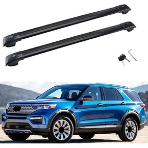 MotorFansClub Luggage Rack Roof Rack Cross Bars Fit for Ford Explorer 2020 2021 Top Roof Rack Rails in Saudi Arabia