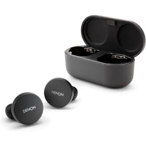 Denon PerL True Wireless Earbuds - Active Noise Cancelling, Bluetooth, Personalized Sound with Masimo Adaptive Acoustic Technology, 24-Hr Battery Life, Wireless Charging, White