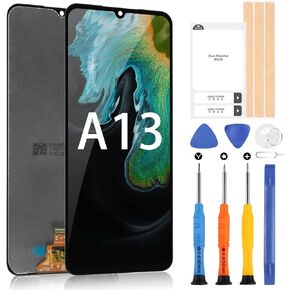 for Samsung Galaxy A13 4G Screen Replacement, LCD Display for Samsung Galaxy A13 SM-A135F, SM-A135M, SM-A135U Touch Screen Digitizer Glass Full Assembly with Repair Tools (Not 5G)