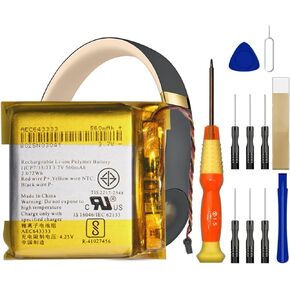AEC643333 Replacement Battery for Beats by Dr Dre Studio 2.0 Studio 3.0 Wireless Headphones Battery with Repair Tool Kits 560mAh
