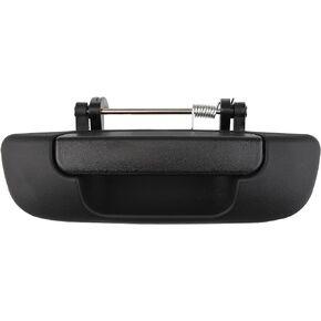 Tailgate Handle Latch for Dodge Ram 1500 2500 3500 2002 2003 2004 2005 2006 2007 2008 2009, Replaces 80165, 55276237AA，Black