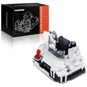 A-Premium Door Latch Lock Actuator Compatible with Dodge, Ram & Jeep Vehicles - Caliber, Ram 1500/2500, Compass, Patriot, 1500, 1500 Classic, 2500, 3500, 4500, 5500 - Rear Right Passenger Side