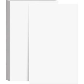 8.5 x 14 White Card Stock | Heavyweight 100lb Cover (270gsm) Cardstock Paper – Smooth Finish | For Arts and Crafts, Brochures, Restaurant Menus, Posters | 50 Sheets per Pack