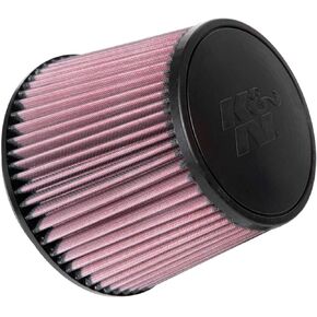 K&N Universal Clamp-On Air Intake Filter: High Performance, Premium, Washable, Replacement Filter: Flange Diameter: 6 In, Filter Height: 6 In, Flange Length: 0.625 In, Shape: Round Tapered, RU-5173